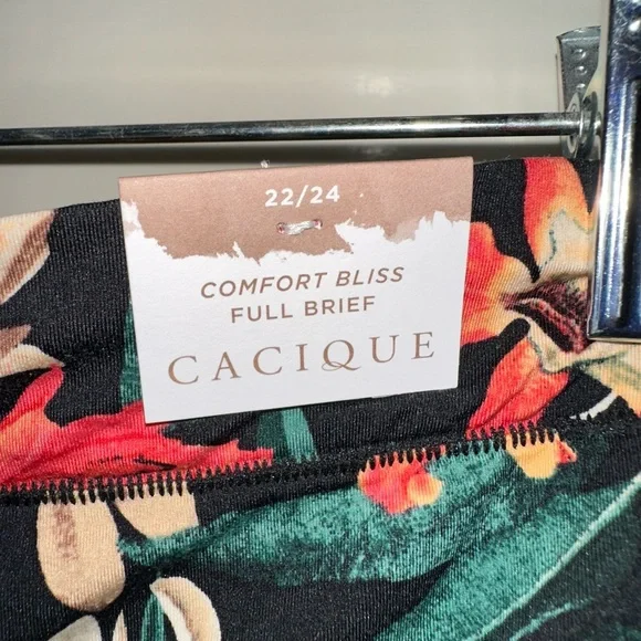 Cacique Floral Comfort Bliss Full Brief - Picture 2 of 5